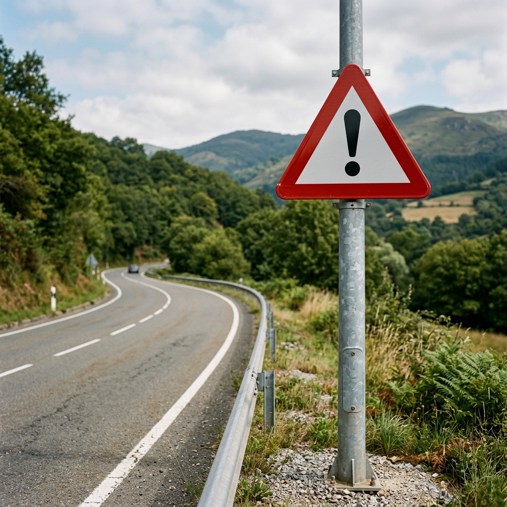 Señal DGT: warning